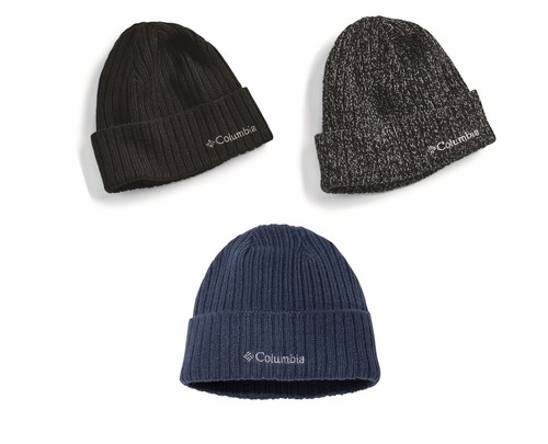 Columbia Watch Cap Knit Beanie Cuffed 