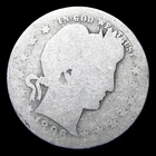1896-O Barber Quarter Silver ---- Nice Coin ---- #070Z