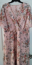 New, Women's, Casual, Floral, Dress, Spring, Summer, Beach, Size 4XL