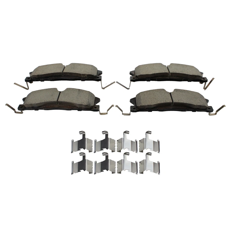 Akebono Performance Front Disc Brake Pads ASP1611A For Ford Taurus Lincoln MKT Foto 4 de 4