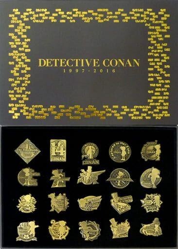 DETECTIVE CONAN ピンバッジセット 1997-2016 DETECTIVE CONAN ピンバッジセット 1997-2016