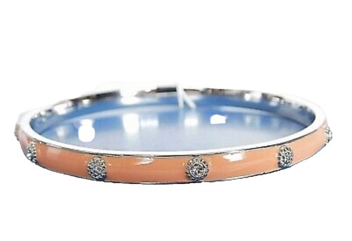 BRACELET BANGLE LIA SOPHIA Silver Rhinestone Pre owned  display picture 3