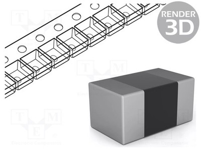Ferrit: Perle Imp.@ 100MHz: 30Ω -55÷125°C 0603 SMD R: 10mΩ 5A