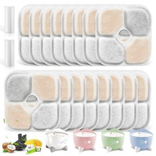 16 Pack Pet Fountain Filters for Catit PIXI Cat Drinking Fountain, Replacemen...