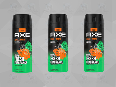 AXE Bodyspray Jungle Fresh 150 ml 3er Pack Palm Leaves Amber Duft