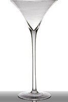 Inna-Glas Cocktailglas - Martini Glas Sacha, Standfuß, Trichter, 40Cm, Ø 19.5Cm