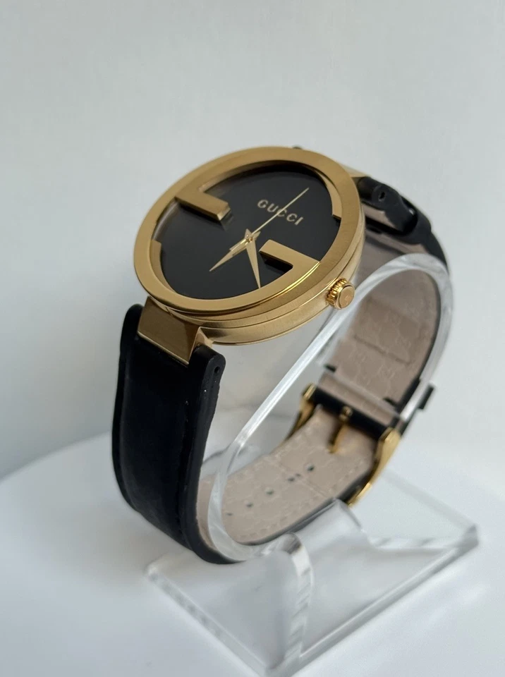 Reloj Gucci YA133208 Interlocking Grammy Edición Especial Hombre 42mm Negro Foto 3 de 4