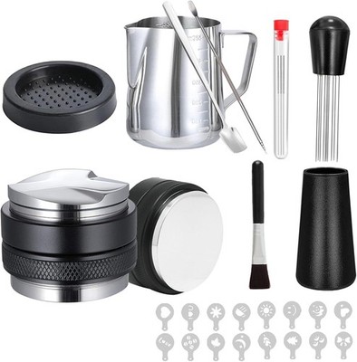 Coffee Tper Set 24 PCS, Espro Accories Barista Kit,with 51mm