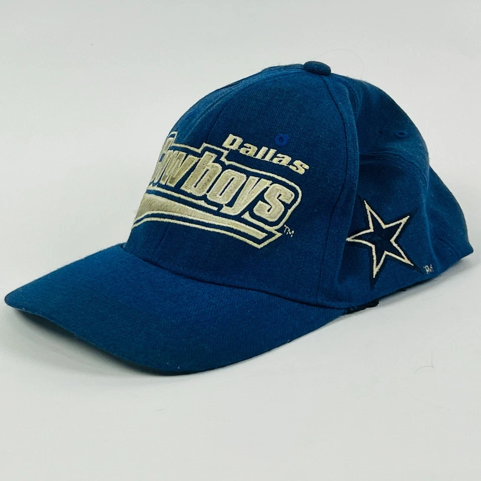 Gorra ajustada azul de los Dallas Cowboys talla 7-7 3/4 fanático del fútbol americano Foto 2 de 4