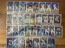 2026 Bowman Chrome Mega Mojo Lot (33) Holiday 1st, Pierce 1st, Fischer 1st, Moon