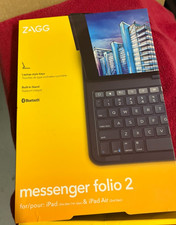 ZAGG Messenger Folio 2 per iPad 8a/9a generazione iPad Air 3a generazione tastiera Bluetooth