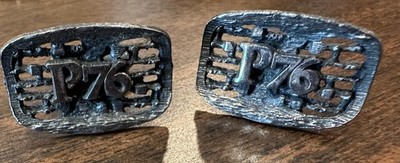 Vintage Australia Leyland P76 Pair of Cufflinks Automobile Memorabilia Finecraft
