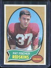 1970    Topps   Football    # 172   Pat Fischer   (NM-MT)   Near Mint to Mint