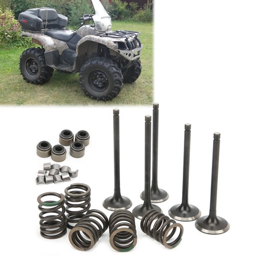 Cylinder Head Intake Exhaust Valve Kit Fit For GRIZZLY 660 YFM660F 4WD 2002‑2008 - Picture 9 of 22