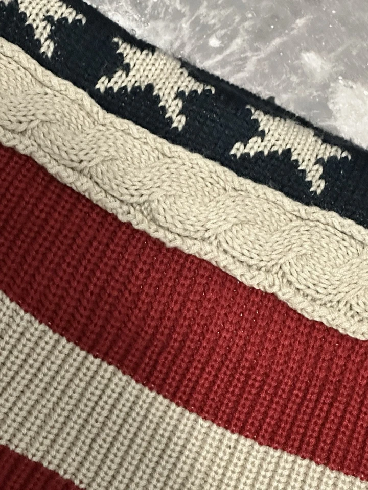 Calentador de cuello unisex de piel sintética estrellas y rayas bandera americana de Módena Foto 3 de 4