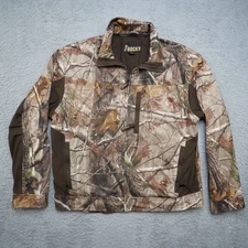 Rocky Realtree Camo Jacket Mens XL Camo Fleece Coat Hunting Scent IQ Atomic