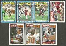 1987 Topps Washington Redskins 19 card Team Set Art Monk Gary Clark Russ Grimm