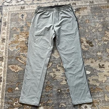 Outerknown Apex Series Men’s Nylon Stretch Pants Sz Medium Gray Striped Joggers