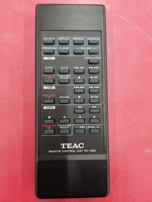 TEAC AD-RW900 CD Recorder With Cassette Deck and USB Port - Black