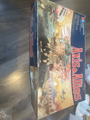 Vintage Milton Bradley 1984 Axis & Allies Board Game Gamemaster Series *READ*