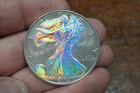 2004 United States ENHANCED Silver Eagle $1 Coin 999 SILVER