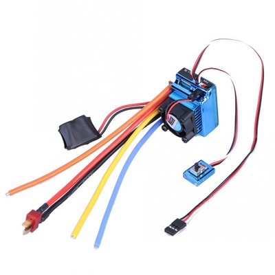 120A Brushless ESC Electric Speed Controller for RC Car Crawler Programming Card