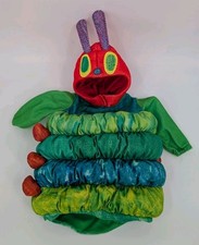 Eric Carle The Very Hungry Caterpillar Halloween Costume Boy Girl Baby 6-12 Mos