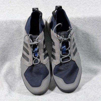 Adidas Terrex Voyager 21 H.RDY Mens 8 Grey Navy Blue New Trail Shoes FX5122