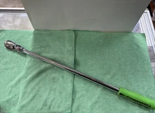 Cornwell Tools SRF80LHNGB 1/2” Drive 27” Handle Snap In Detent Flex Head Ratchet