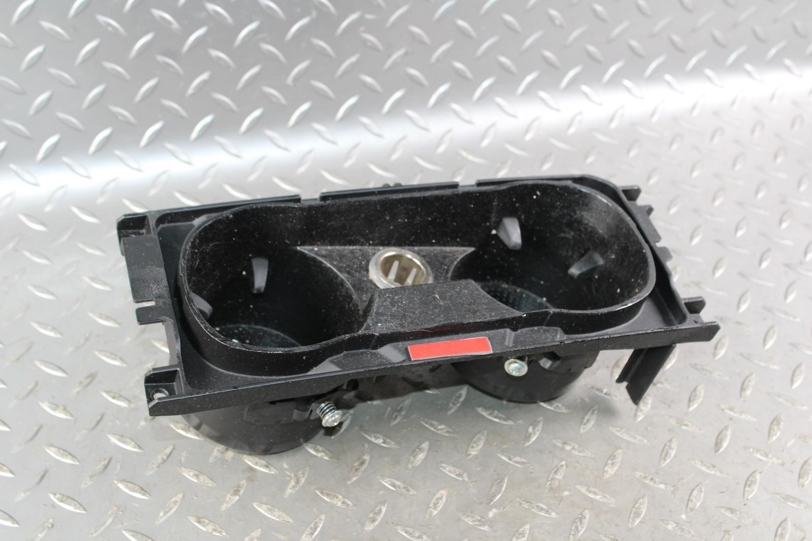 14-17 Ghibli Floor Center Console Dual Cupholder Insert 12v Plug OEM Factory WTY