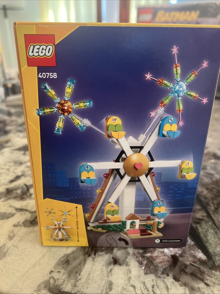 LEGO 40758 Creator Ferris Wheel with Fireworks GWP Sealed IN HAND