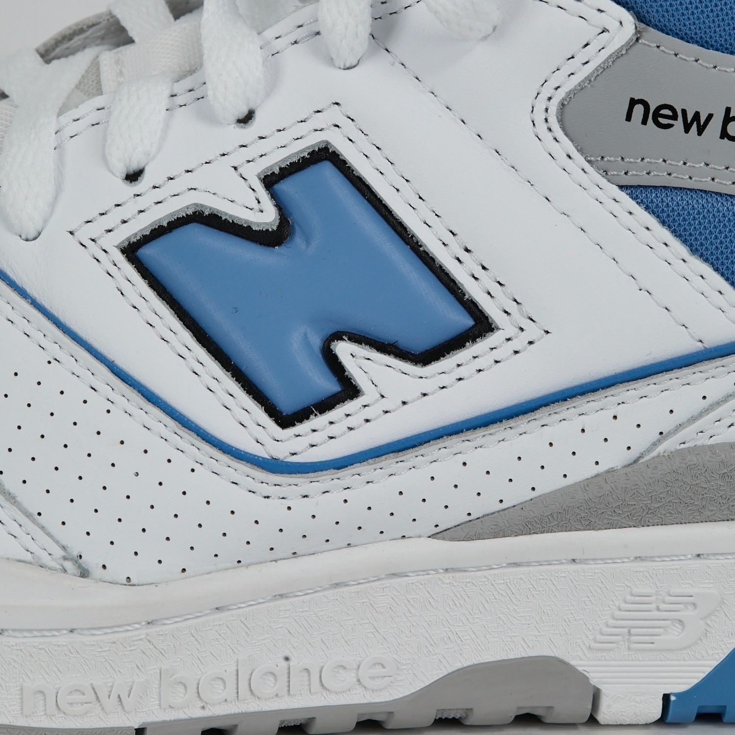 New Balance 650 High Top Sneakers White Light Blue Mens Size 10 D thumbnail 14