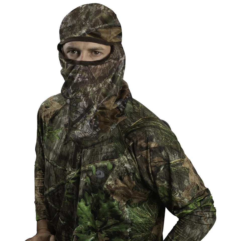 Mossy Oak Obsession Hunting Head Net Lightweight Breathable Camo Full Coverage - Image 2 of 4