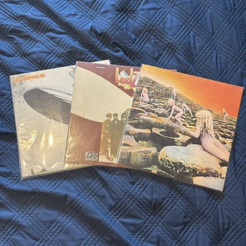 Lot Of 3 Led Zeppelin LPs - All VG+!