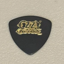 Ozzy Osbourne (RIP) Blasko Bass Guitar Pick Concert Tour Stage RARE