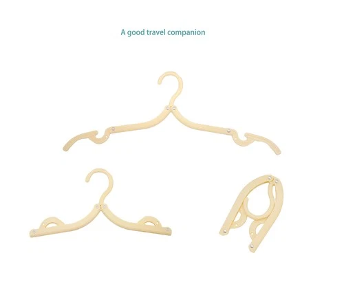 12 Pcs Portable Multifunctional Folding Clothes Hanger Travel and Business Enthu image 2