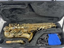 Buffet Crampon BC8101 Sassofono contralto studente Eb laccato oro con custodia, boccaglio