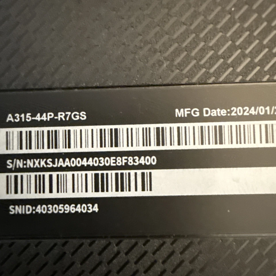 Portátil Acer Aspire3 15.6" 16GB 1TB AMD Ryzen 7 2.80GHz NO PARA JUEGOS Foto 4 de 4