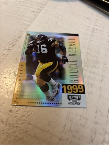 Jerome Bettis 1999 Playoff Momentum SSD Rookie Recall #RR-01 Pittsburgh Steelers