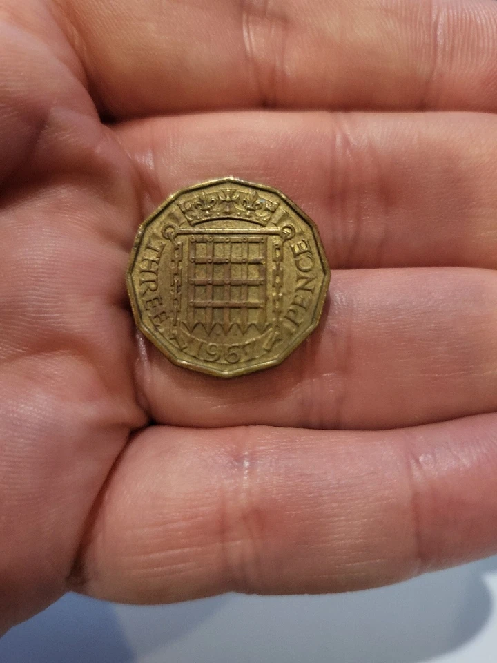 🧭ELIZABETH II UK GB 3 PENCE 1967 - Image 2 of 2