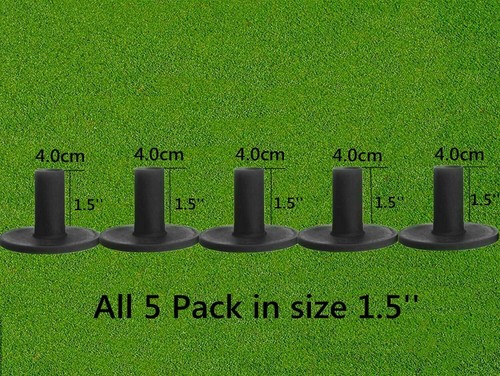 Dura Golf Rubber Tee For Driving Range Practice Mat New 3/5/6 Pack Fast Ship - Picture 5 of 12