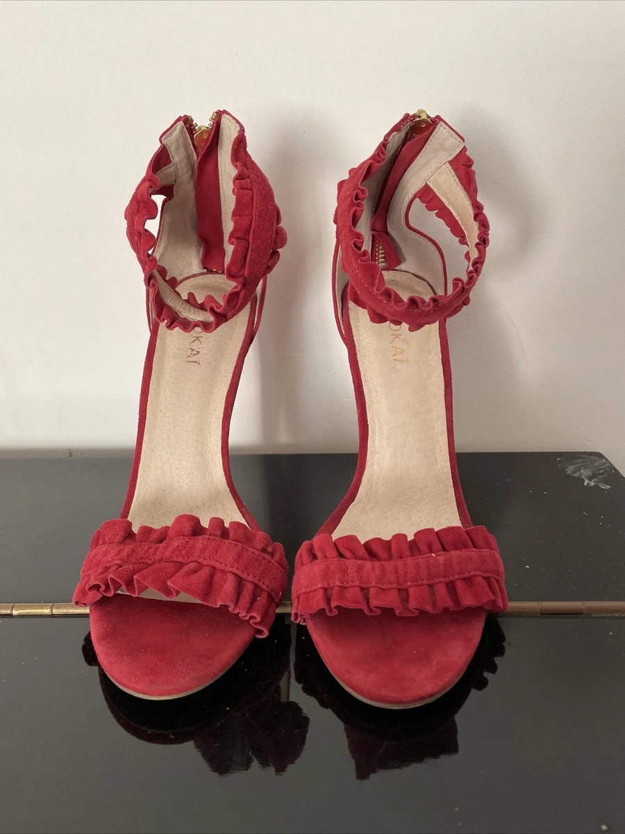 Kookai red heels sale