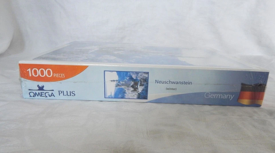 OMEGA PLUS ALTA CALIDAD 1000 PIEZAS ROMPECABEZAS CASTILLO NEUSCHWANSTEIN NUEVO Foto 4 de 4