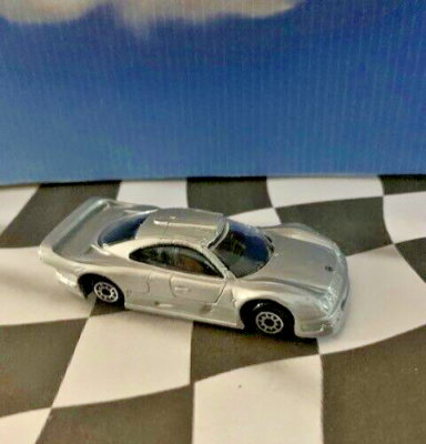 Maisto Mercedes-Benz CLK-GTR Street Version Silver 1:64 | eBay