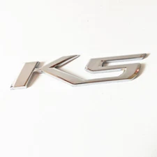 Metal CHROME K5 Sticker Rear Trunk Lid Car Badge Emblem Exterior Accessories