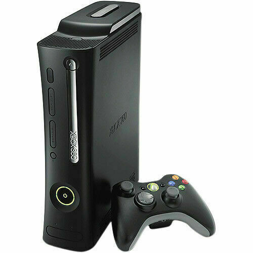 Desbloqueado LTU Console Xbox 360 Slim Novo - Black Games