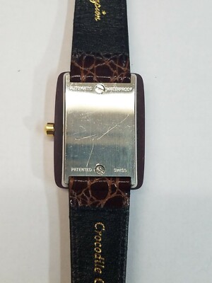 Montre Vintage Suisse Galo Ruby Star - Boîtier Rubis Massif - Automatique 21 Rubis - Années 80