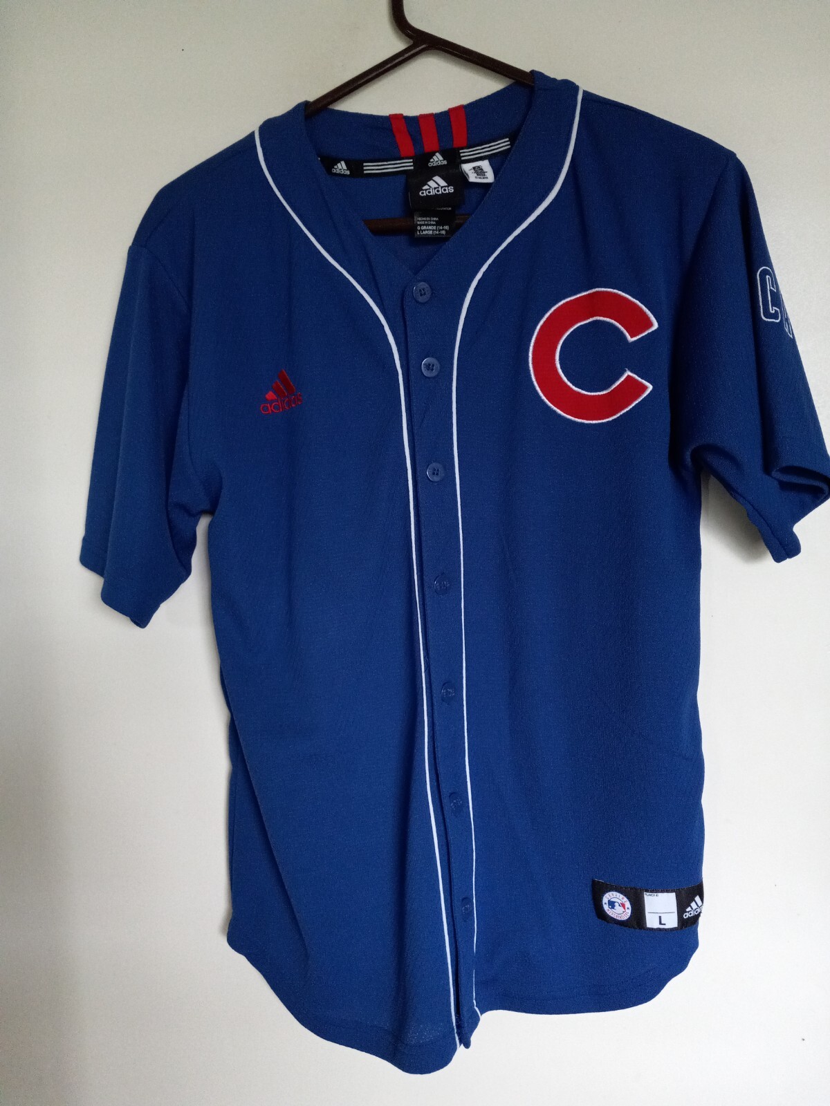 Chicago Cubs Aramis Ramirez #16 Blue Player Shirt Jersey size 14/16
