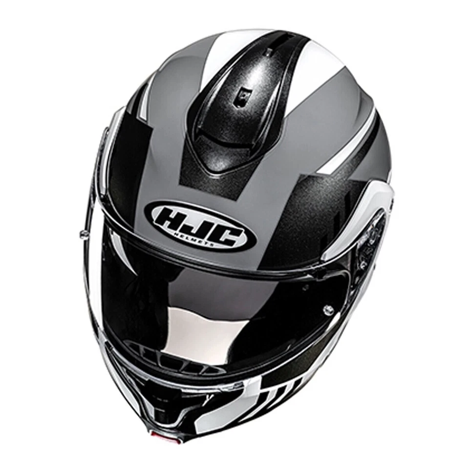 HJC C91 Kaon Modular Sunscreen Motorcycle Helmet Gray S M L XL 2X 3X 4X 5X BK - Image 3 of 4