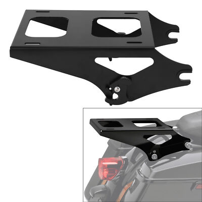 Two Up Pack Mounting Luggage Rack Fit For Harley Road King Glide 14-25